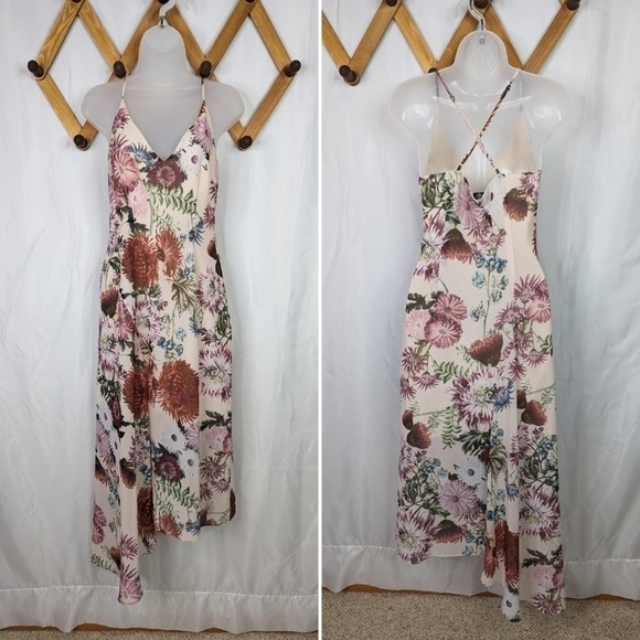 Keepsake the Label Bloomfield Floral Spaghetti Strap Midi Dress - Picture 3 of 8